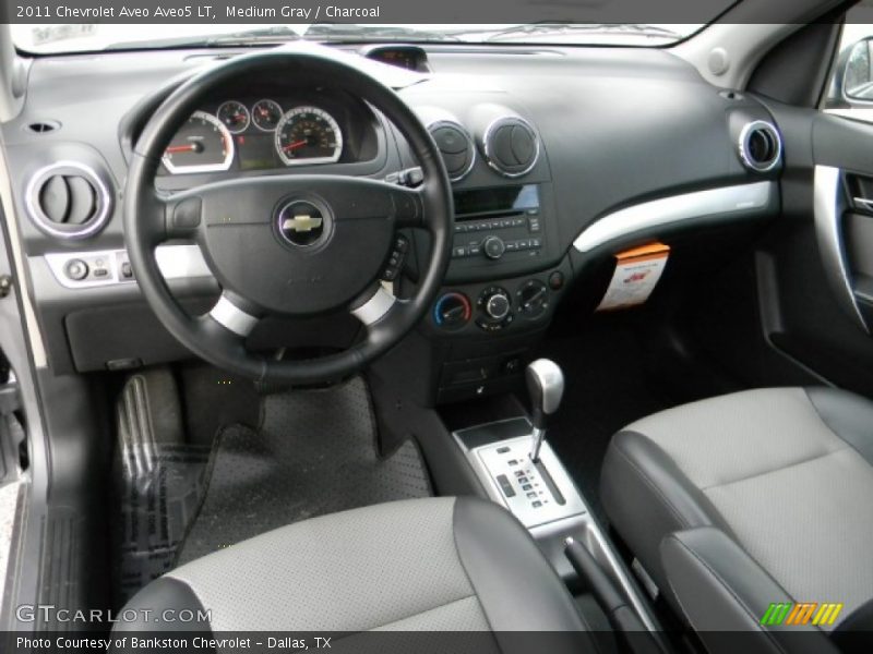 Medium Gray / Charcoal 2011 Chevrolet Aveo Aveo5 LT