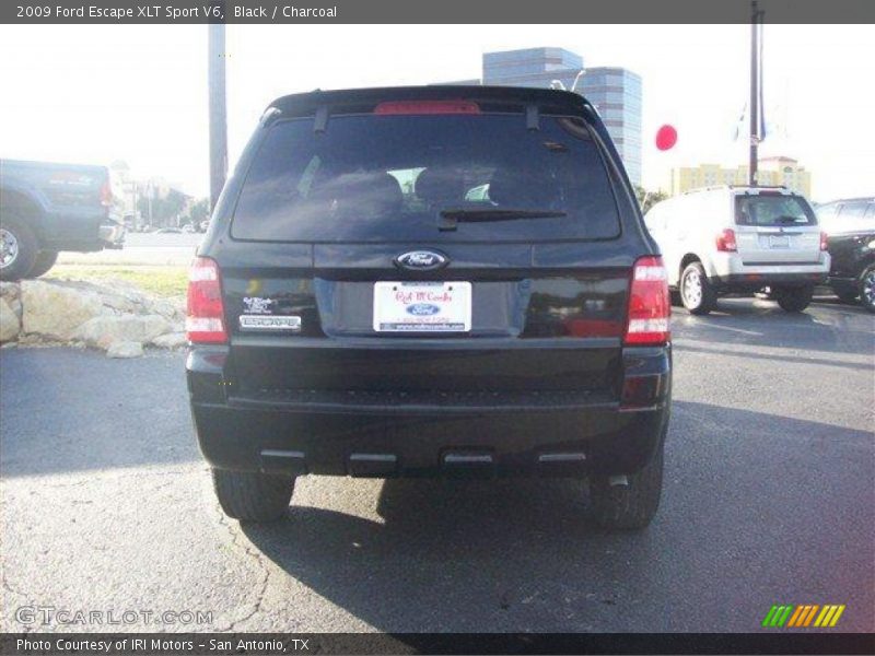 Black / Charcoal 2009 Ford Escape XLT Sport V6