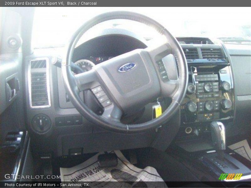 Black / Charcoal 2009 Ford Escape XLT Sport V6