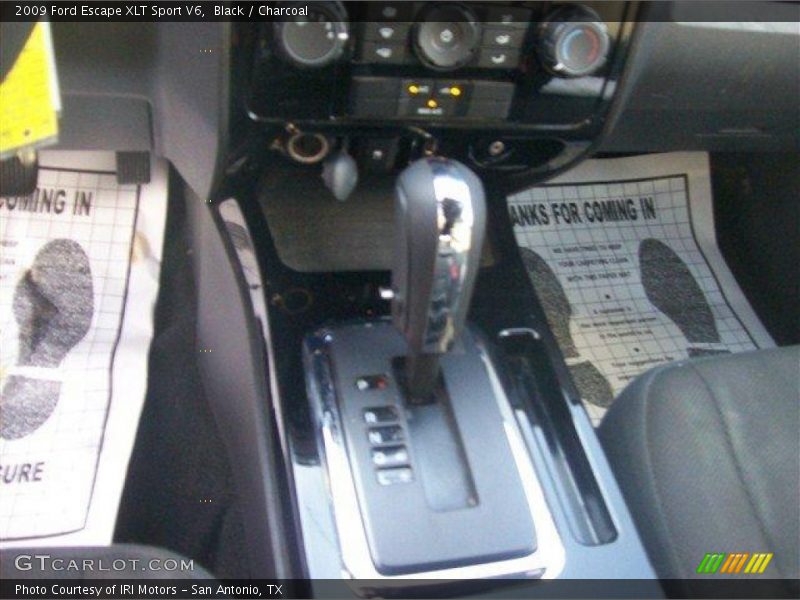 Black / Charcoal 2009 Ford Escape XLT Sport V6