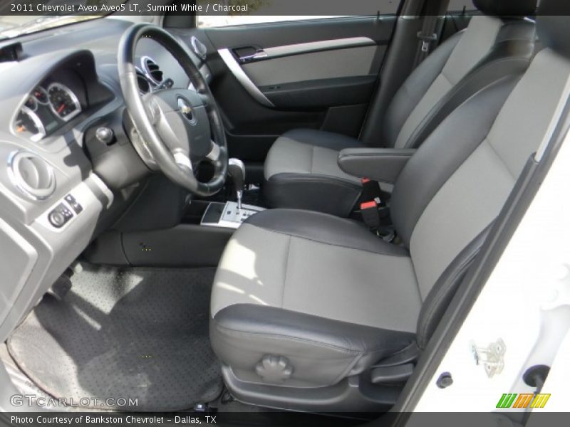 Summit White / Charcoal 2011 Chevrolet Aveo Aveo5 LT