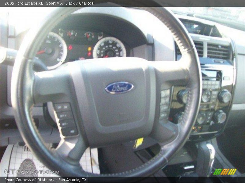Black / Charcoal 2009 Ford Escape XLT Sport V6