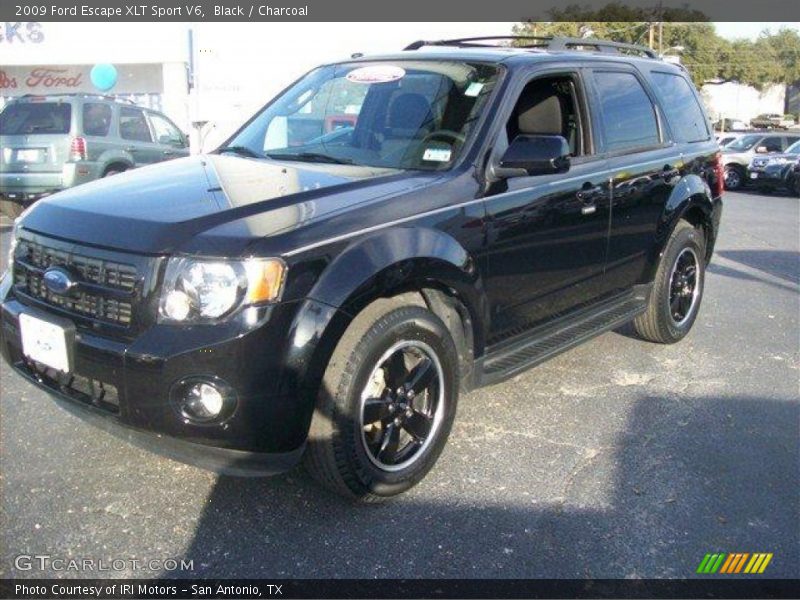 Black / Charcoal 2009 Ford Escape XLT Sport V6
