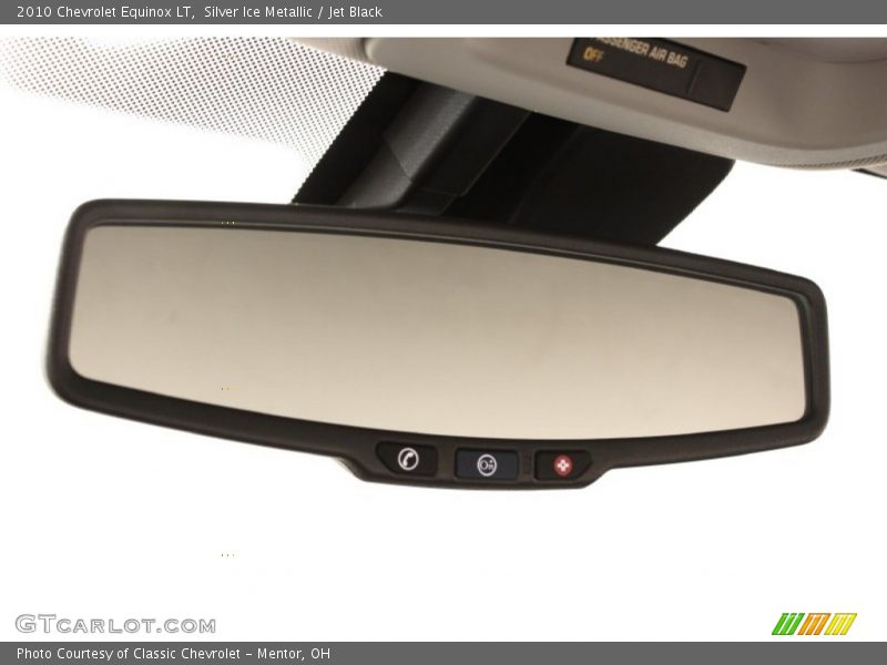 Silver Ice Metallic / Jet Black 2010 Chevrolet Equinox LT