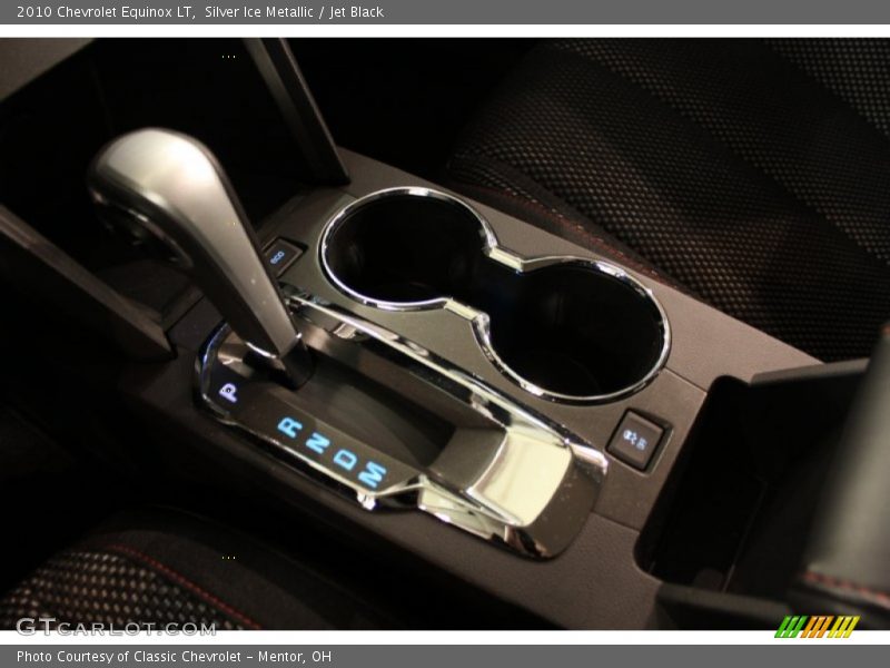 Silver Ice Metallic / Jet Black 2010 Chevrolet Equinox LT