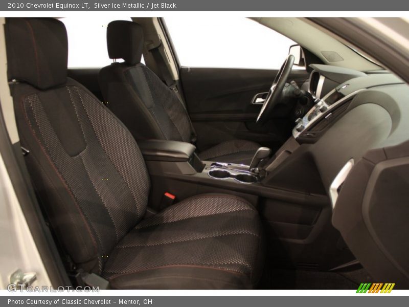 Silver Ice Metallic / Jet Black 2010 Chevrolet Equinox LT