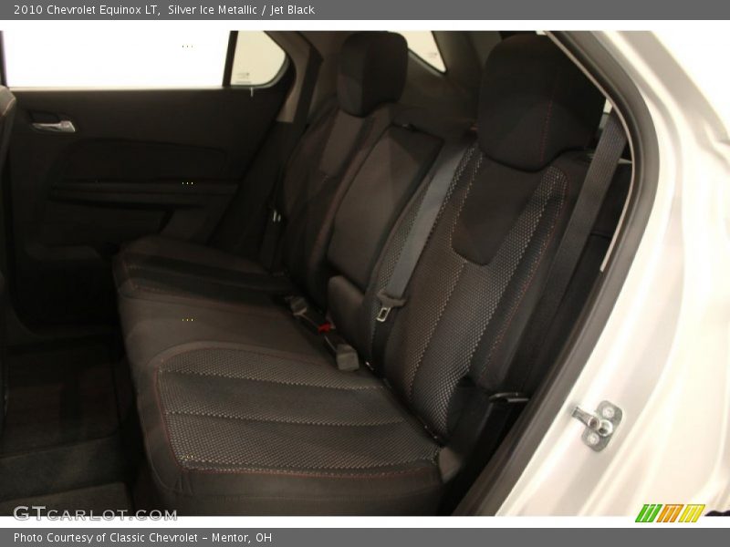 Silver Ice Metallic / Jet Black 2010 Chevrolet Equinox LT