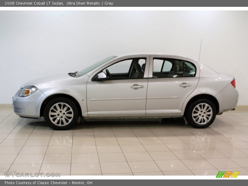 Ultra Silver Metallic / Gray 2008 Chevrolet Cobalt LT Sedan