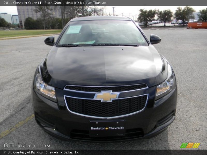 Black Granite Metallic / Medium Titanium 2011 Chevrolet Cruze LT