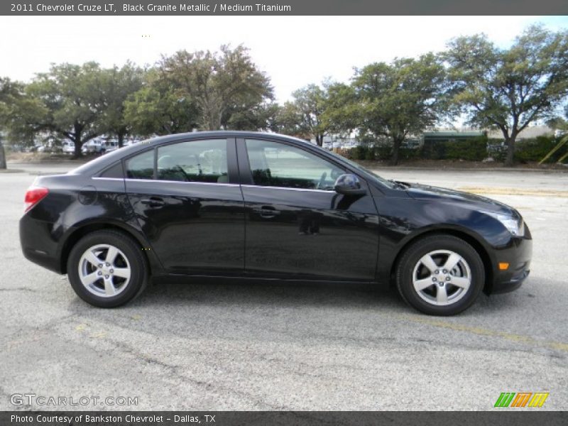 Black Granite Metallic / Medium Titanium 2011 Chevrolet Cruze LT