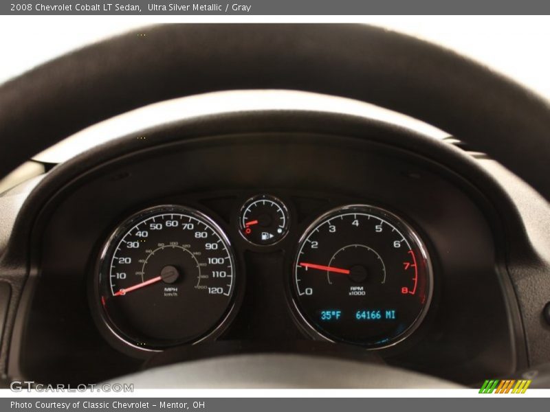 Ultra Silver Metallic / Gray 2008 Chevrolet Cobalt LT Sedan