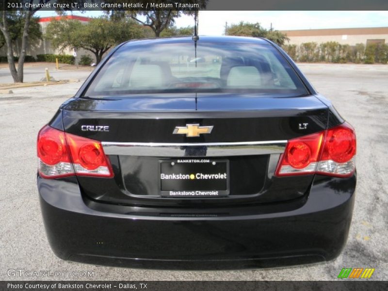 Black Granite Metallic / Medium Titanium 2011 Chevrolet Cruze LT