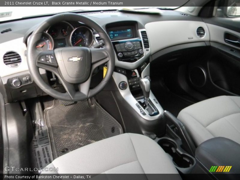 Black Granite Metallic / Medium Titanium 2011 Chevrolet Cruze LT