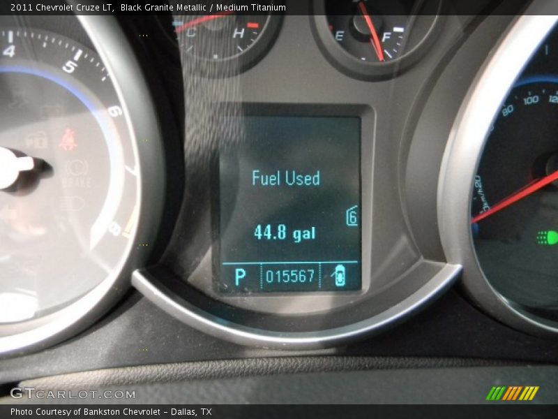 Black Granite Metallic / Medium Titanium 2011 Chevrolet Cruze LT