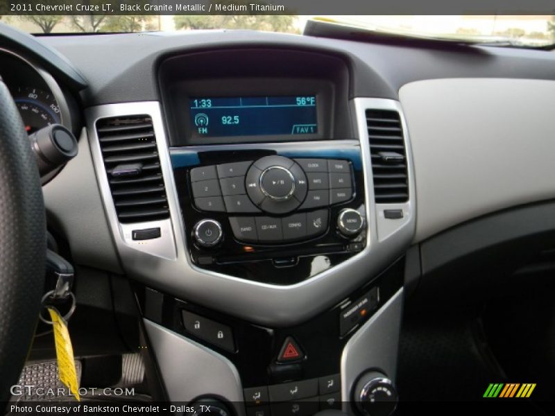 Black Granite Metallic / Medium Titanium 2011 Chevrolet Cruze LT