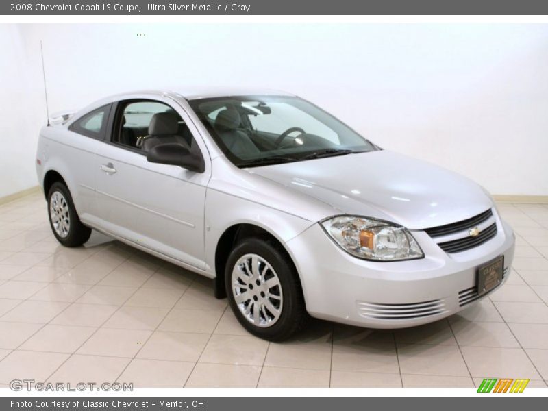 Ultra Silver Metallic / Gray 2008 Chevrolet Cobalt LS Coupe