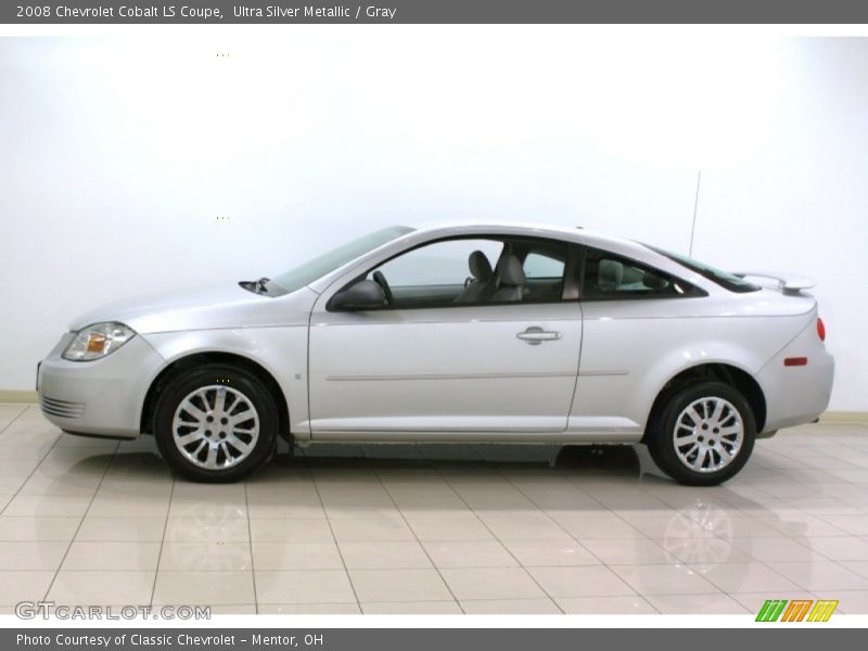 Ultra Silver Metallic / Gray 2008 Chevrolet Cobalt LS Coupe