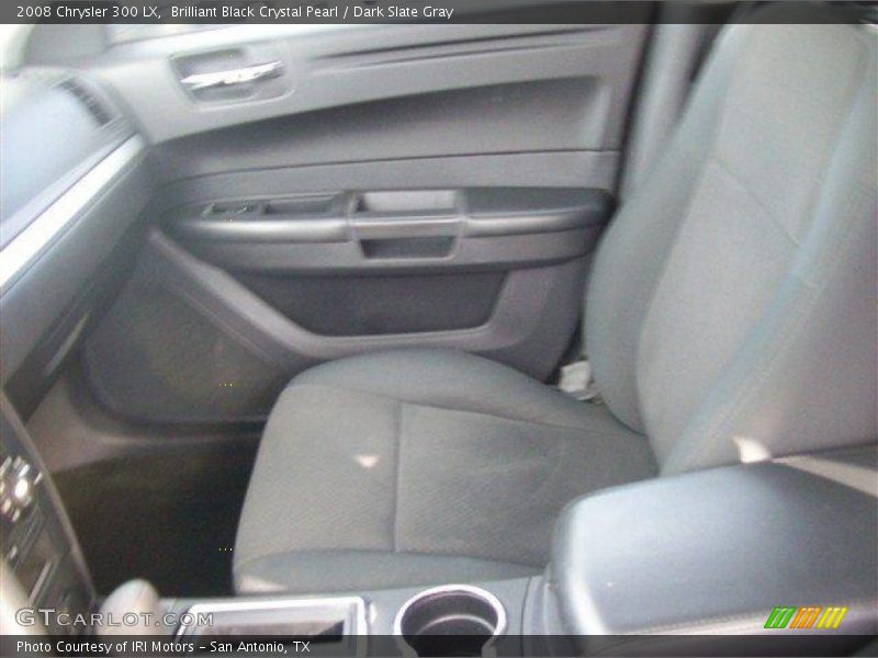 Brilliant Black Crystal Pearl / Dark Slate Gray 2008 Chrysler 300 LX