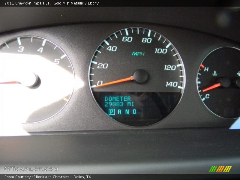 Gold Mist Metallic / Ebony 2011 Chevrolet Impala LT