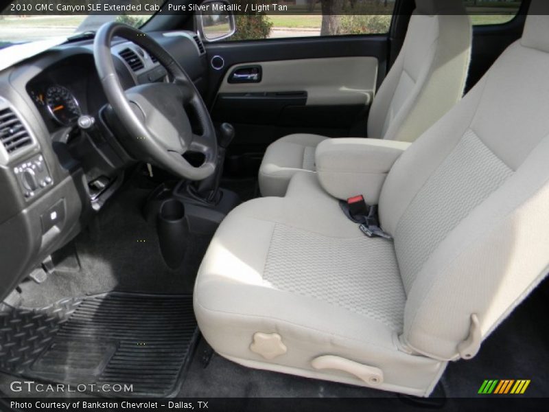  2010 Canyon SLE Extended Cab Light Tan Interior