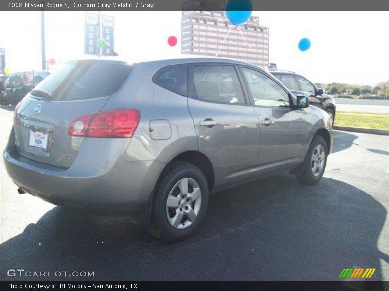 Gotham Gray Metallic / Gray 2008 Nissan Rogue S