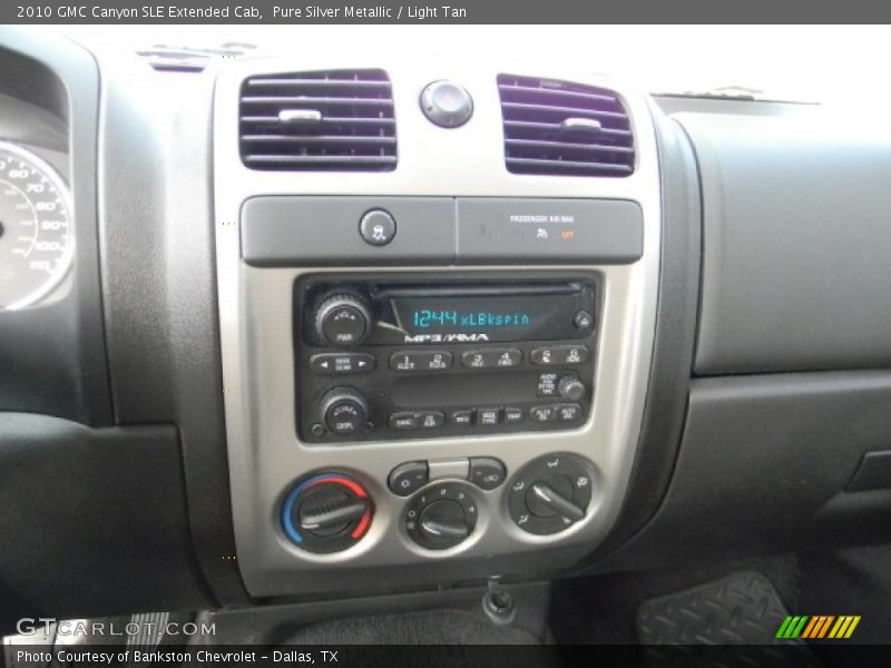 Pure Silver Metallic / Light Tan 2010 GMC Canyon SLE Extended Cab