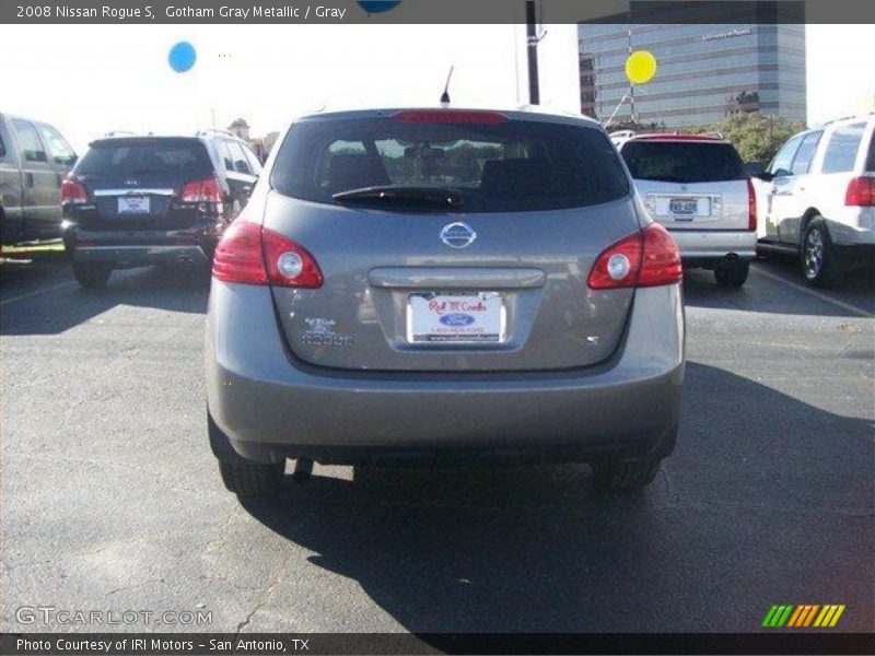 Gotham Gray Metallic / Gray 2008 Nissan Rogue S
