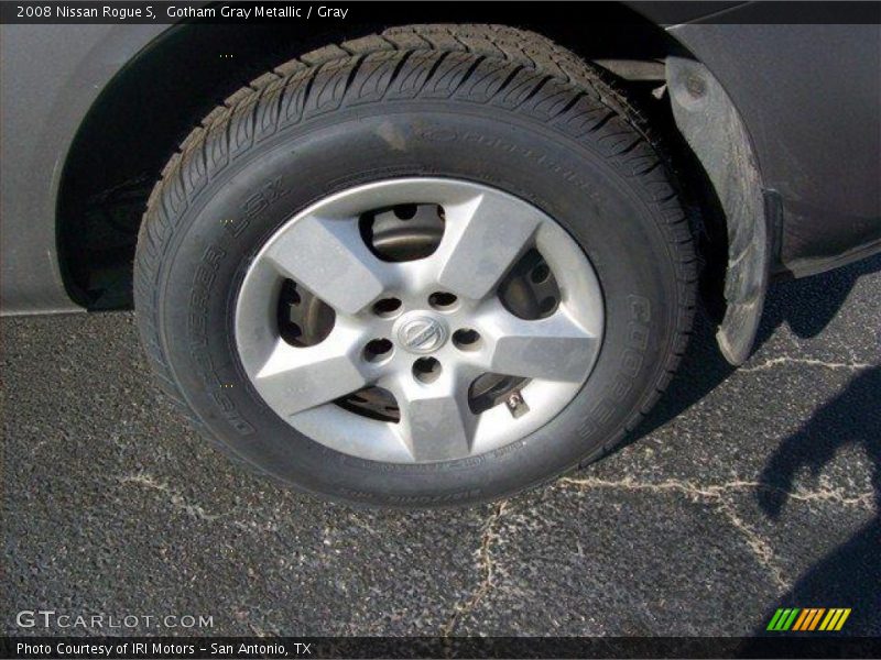 Gotham Gray Metallic / Gray 2008 Nissan Rogue S