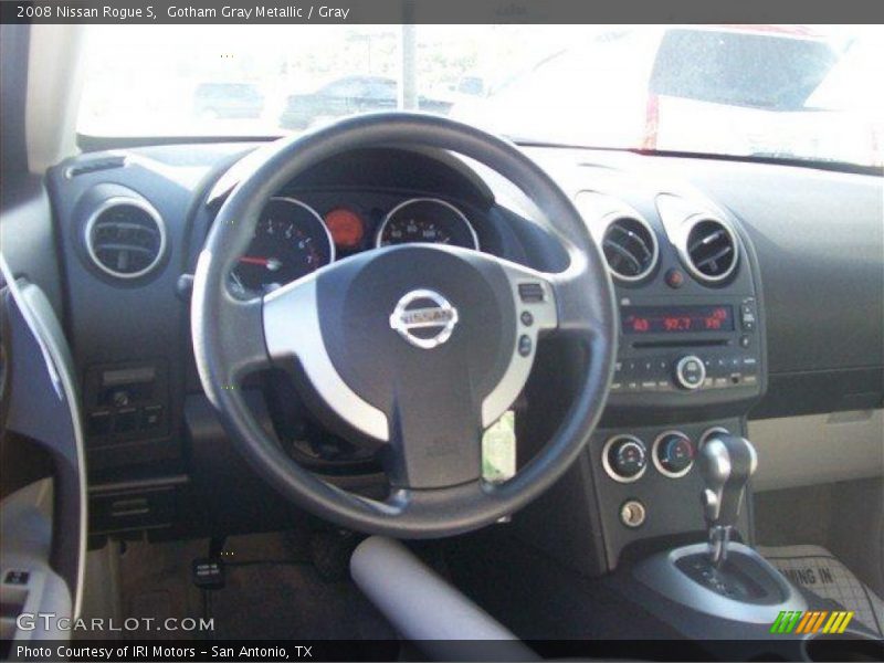 Gotham Gray Metallic / Gray 2008 Nissan Rogue S