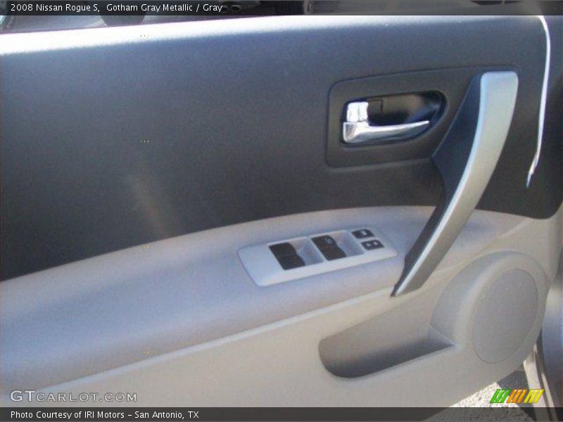 Gotham Gray Metallic / Gray 2008 Nissan Rogue S