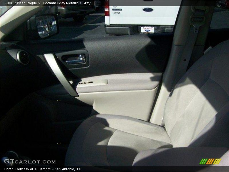 Gotham Gray Metallic / Gray 2008 Nissan Rogue S