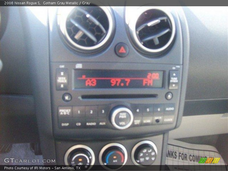 Gotham Gray Metallic / Gray 2008 Nissan Rogue S
