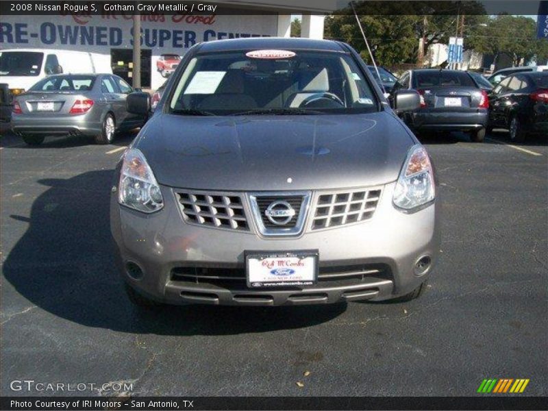 Gotham Gray Metallic / Gray 2008 Nissan Rogue S