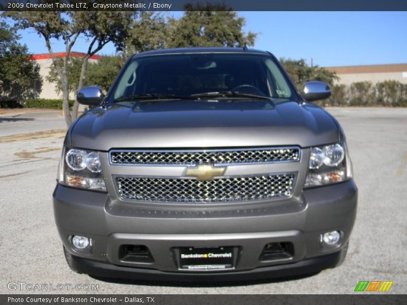 Graystone Metallic / Ebony 2009 Chevrolet Tahoe LTZ