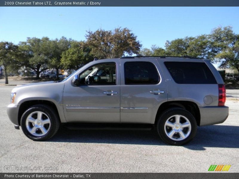 Graystone Metallic / Ebony 2009 Chevrolet Tahoe LTZ