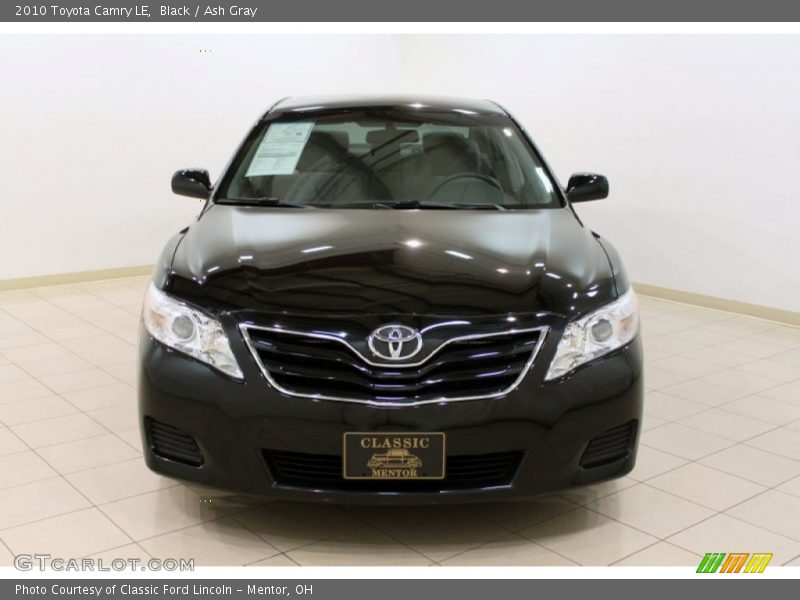 Black / Ash Gray 2010 Toyota Camry LE