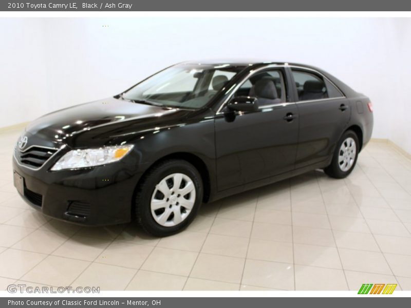 Black / Ash Gray 2010 Toyota Camry LE