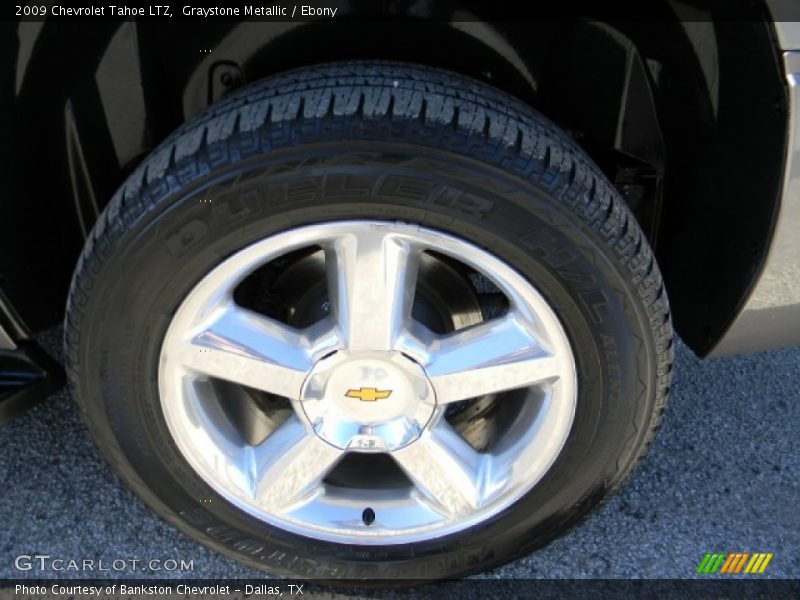 Graystone Metallic / Ebony 2009 Chevrolet Tahoe LTZ