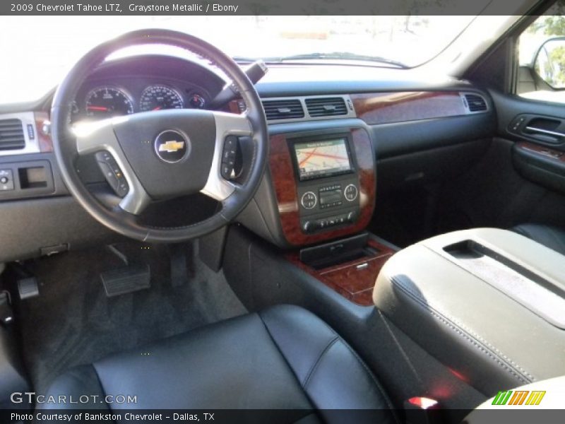 Graystone Metallic / Ebony 2009 Chevrolet Tahoe LTZ
