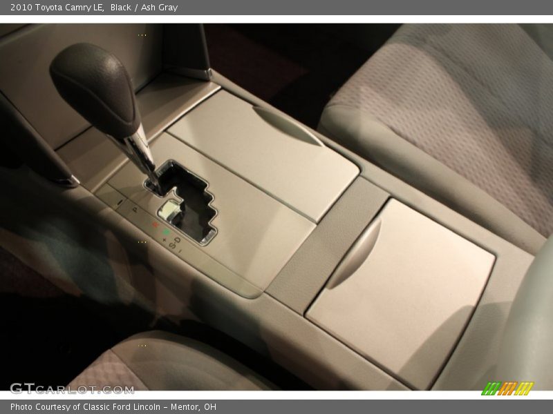 Black / Ash Gray 2010 Toyota Camry LE