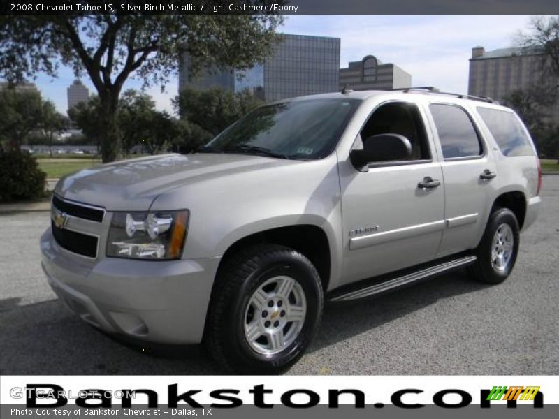 Silver Birch Metallic / Light Cashmere/Ebony 2008 Chevrolet Tahoe LS