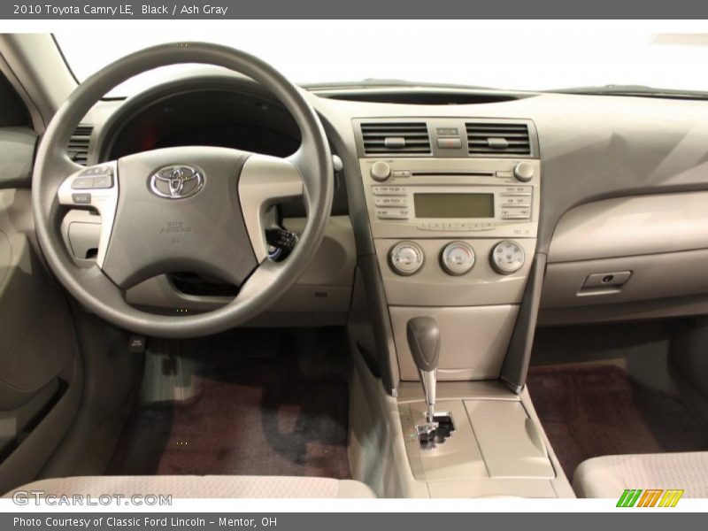 Black / Ash Gray 2010 Toyota Camry LE