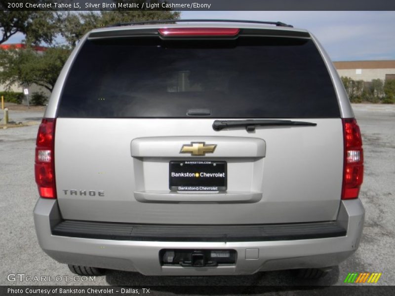 Silver Birch Metallic / Light Cashmere/Ebony 2008 Chevrolet Tahoe LS