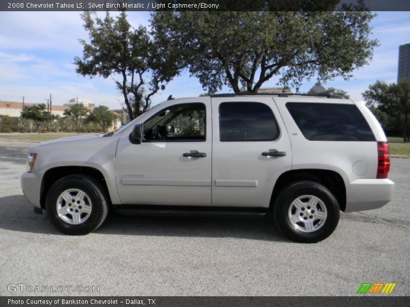 Silver Birch Metallic / Light Cashmere/Ebony 2008 Chevrolet Tahoe LS