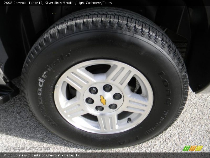 Silver Birch Metallic / Light Cashmere/Ebony 2008 Chevrolet Tahoe LS