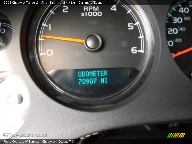 Silver Birch Metallic / Light Cashmere/Ebony 2008 Chevrolet Tahoe LS