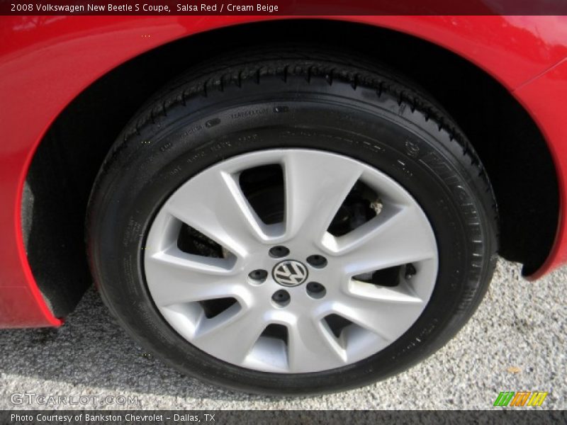 Salsa Red / Cream Beige 2008 Volkswagen New Beetle S Coupe