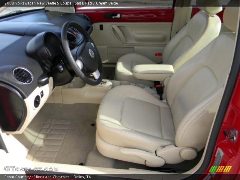 Salsa Red / Cream Beige 2008 Volkswagen New Beetle S Coupe