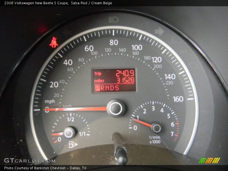 Salsa Red / Cream Beige 2008 Volkswagen New Beetle S Coupe