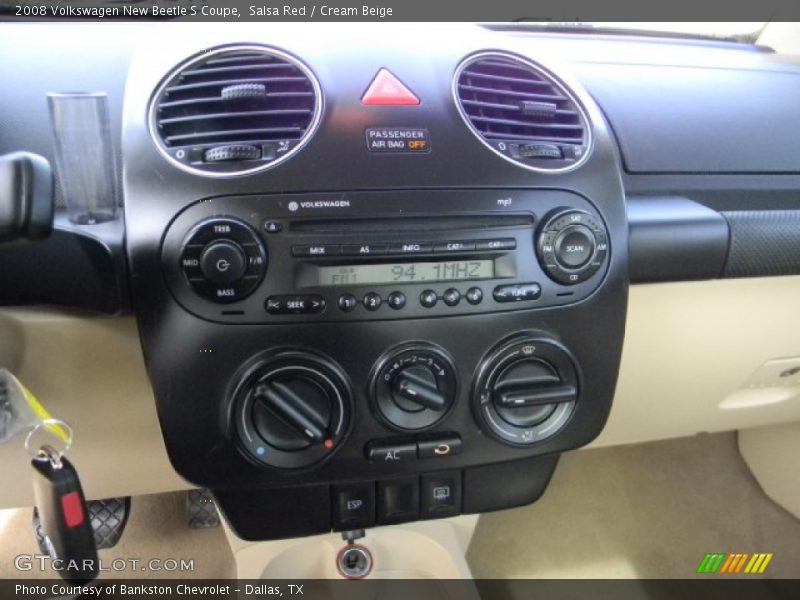 Salsa Red / Cream Beige 2008 Volkswagen New Beetle S Coupe